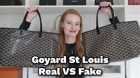 goyard fake vs original|authentic goyard handbags.